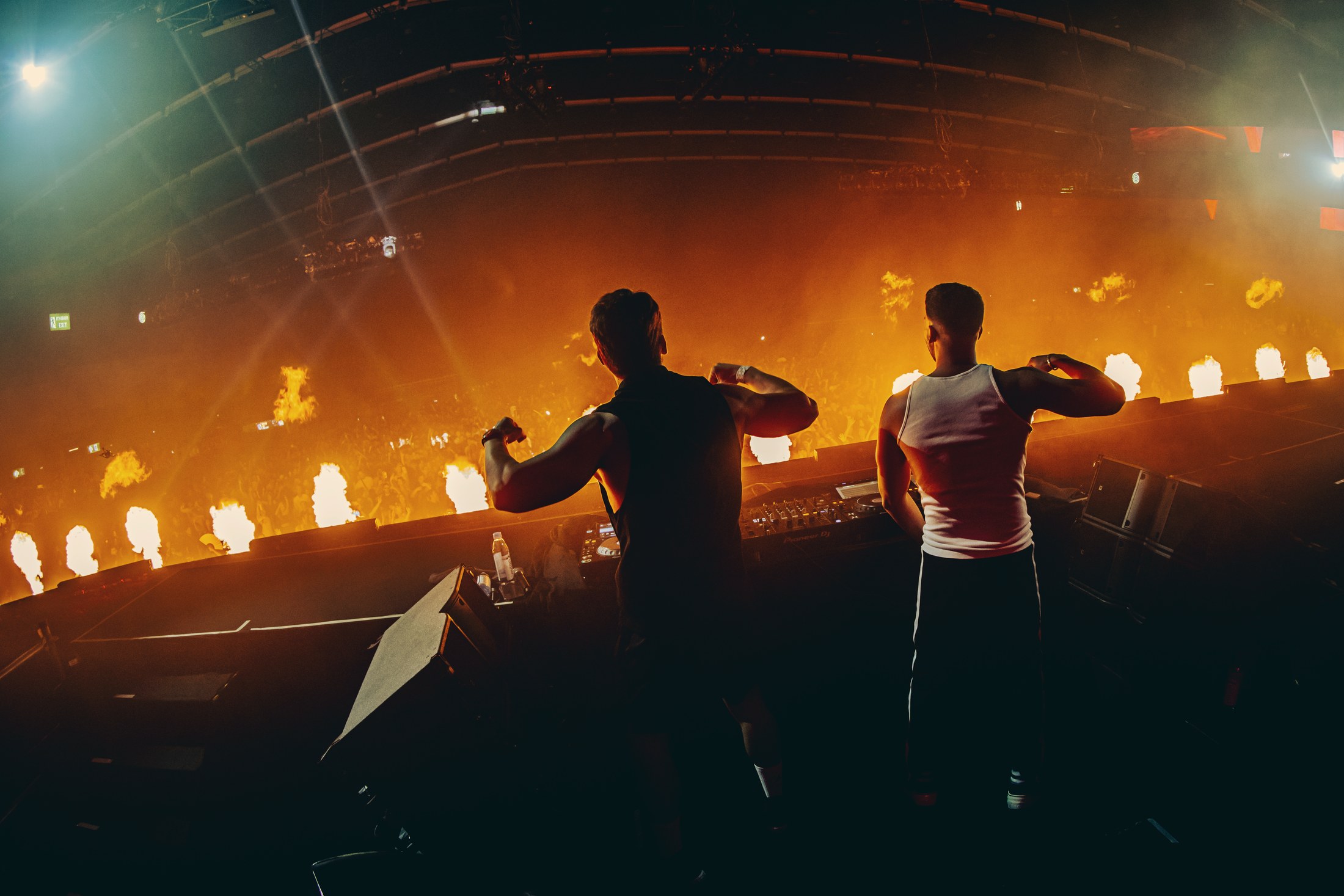 VINAI live, crowd from the stage